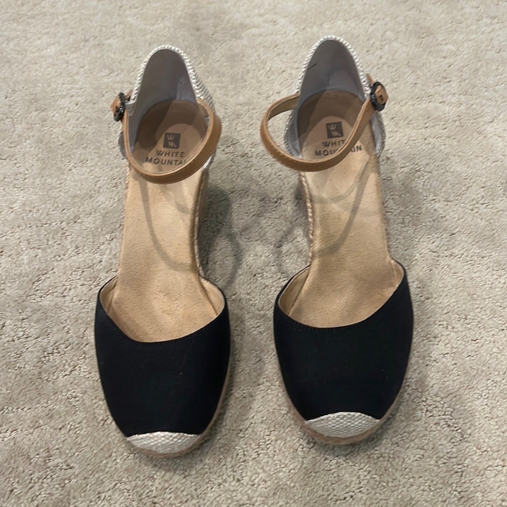 White Mountain Wedge Espadrille